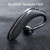 F900 Mini Earhook 180 Freely Rotating Wireless Bluetooth 5.0 Earphone Car Handsfree Call Headphone(Black Gray)
