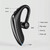 F900 Mini Earhook 180 Freely Rotating Wireless Bluetooth 5.0 Earphone Car Handsfree Call Headphone(Black Gray)