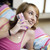 For Samsung Galaxy Note20 Electroplating Splicing Marble TPU Phone Case(Light Purple)