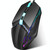 HXSJ S200 USB2.0 1600dpi Adjustable 4-Keys Colorful Glowing Wired Gaming Mouse, Length: 1.5m