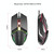 HXSJ S200 USB2.0 1600dpi Adjustable 4-Keys Colorful Glowing Wired Gaming Mouse, Length: 1.5m