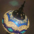 Bedroom Study Romantic Style Mosaic Decorative Table Lamp, Plug Type:EU Plug(FX-1503)