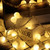 LED Waterproof Ball Light String Festival Indoor and Outdoor Decoration, Color:Warm White 30 LEDs -Battery Power