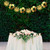 Hollow Flowers Leaves Wall Applique String Decoration Wedding Birthday Party Holiday Decoration, Style:Section D Leaves(Gold)