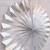 2 Sets Bronzing Paper Fan Flower Set Birthday Holiday Wedding Party Decoration, Color:Champagne Gold 8pcs