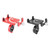 Battery Electric Vehicle Motorcycle Bicycle Riding Navigation Aluminum Alloy Mobile Phone Bracket(Red)