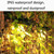 12 LED Solar Outdoor Railing Stair Square Wall Light(White Shell-Warm Light)