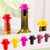 Silica Gel Top Hat Fresh Wine Corks Cruet Red Wine Stopper(Red)
