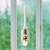2 PCS Solar Candle Light LED Night Lantern Indoor and Outdoor Decorative Lamp(White)