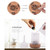 STB-XB10 3D Fireworks 7 Colors LED Night Light Air Humidifier Aroma Essential Oil Diffuser Mist Maker, Plug Type:AU Plug(Light Wood Grain)