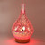 STB-XB10 3D Fireworks 7 Colors LED Night Light Air Humidifier Aroma Essential Oil Diffuser Mist Maker, Plug Type:AU Plug(Light Wood Grain)