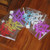 10 PCS Carving Cake Dessert Insert Party Decoration(Silver Without Bow)