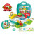 Children Simulation Kitchen Tableware Tool Set Cosmetics Pretend Play House Suitcase Toy, Style:Supermaket