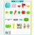 Children Simulation Kitchen Tableware Tool Set Cosmetics Pretend Play House Suitcase Toy, Style:Supermaket