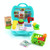 Children Simulation Kitchen Tableware Tool Set Cosmetics Pretend Play House Suitcase Toy, Style:Supermaket