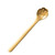 Stainless Steel Creative Cat Claw Coffee Spoon Dessert Cake Spoon, Style:Cat Claw Spoon, Color:Gold
