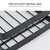 Stainless Steel Wall-mounted Kitchen Rack Hanging Kinfe Holder (Black) Stainless Steel Wall-mounted Kitchen Rack Hanging Kinfe Holder (Black)
