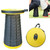 Outdoor Portable Folding Telescopic Plastic Stool Camping Fishing Garden Stool(Yellow)