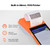 SGT-SP01 5.5 inch HD Screen Handheld POS Receipt Printer, Basic Version, EU Plug(Blue)
