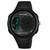 SANDA 763 Men Waterproof Student Watch Explosive Fashion Multi Functional Night light Outdoor Sports Personality Electronic Wrist Watch(Black)