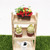 2 PCS 1:12 mini Doll House Dollhouse Garden Scene Simulation Flower Potted Clay Flower(Colour)