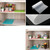 4 PCS / Set Environmentally Friendly Waterproof Washable Antibacterial Antifouling Refrigerator Mat, Color:Transparent Blue