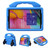 For Galaxy Tab A 10.1 (2019) Thumb Support EVA Flat Anti Falling Protective Shell(Blue)