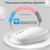ZGB 8820 Candy Color Wireless Keyboard + Mouse Set (White)