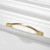 5 PCS 4041-128 Double Gold Zinc Alloy Cabinet Handle Pitch: 128mm