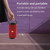 NBY 6650 Portable Multi-function Bluetooth Speaker 3D Surround Stereo Sound, Support Wireless Charging(Red)