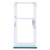 SIM Card Tray + SIM Card Tray / Micro SD Card Tray for Xiaomi Redmi Note 8 Pro (Green)