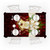 Household Rectangular Tablecloth Christmas Dining Coffee Table Cloth Decoration, Size:140x140cm(Christmas Bell)