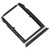 SIM Card Tray + SIM Card Tray for Xiaomi Mi 6(Black)