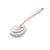 Bathroom Long Handle Cleaning Sponge Brush Floor Tile Decontamination Scouring Pad(Pink)
