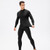 Autumn And Winter Plus Velvet Half Zipper Long-sleeved Slim Fit Sportswear For Men (Color:Navy Blue Size:L)