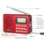 3 PCS HABONG KK-170 Portable 21 Bands FM/AM/SW Radio Rechargeable Radio Receiver Speaker,  Support USB / TF Card / MP3 Music Player