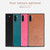 For Galaxy Note10 PINWUYO Pin Rui Series Classical Leather, PC + TPU + PU Leather Waterproof And Anti-fall All-inclusive Protective Shell(Black)