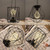 Minimalist Copper Lamp Bedroom Home Wrought Iron Table Lamp, Specification:7-Word