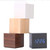 Multicolor Sounds Control Wooden Clock Modern Digital LED Desk Alarm Clock Thermometer Timer White Red