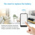AITENG V029J Wireless Batteryless WIFI Doorbell, UK Plug