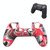 Non-slip Silicone Protective Case for Sony PS4(Red + Black)