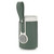 027 Leather Insulated Baby Bottle Cover Heating Bottle Bag, Size: Free Size(Green)