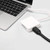 3 in 1 Mini DP Male to HDMI + VGA + DVI Female Square Adapter, Cable Length: 18cm (Black)