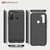 For Xiaomi Redmi Note 8 Brushed Texture Carbon Fiber TPU Case(Black)
