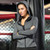 Autumn And Winter Zipper Long-sleeved Hooded Sports Jacket For Ladies (Color:Black Plus Velvet Size:L) Autumn And Winter Zipper Long-sleeved Hooded Sports Jacket For Ladies (Color:Black Plus Velvet Size:L)