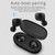 TWS-A1 TWS Bluetooth 5.0 Mini Invisible Sports Music Earphone with Charging Box & Microphone (Black)