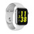 W34 1.54 inch IPS Color Screen Smart Watch,Support Call Reminder /Heart Rate Monitoring/Sleep Monitoring/Sedentary Reminder/ECG Monitoring(Silver)