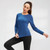 Fall And Winter Plus Velvet Quick-drying Stretch Yoga Long-sleeved Shirt for Ladies (Color:Black Size:XL) Fall And Winter Plus Velvet Quick-drying Stretch Yoga Long-sleeved Shirt for Ladies (Color:Black Size:XL)