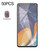 50 PCS Non-Full Matte Frosted Tempered Glass Film for Galaxy A60, No Retail Package