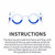 Foldable Portable No Lens Anti-motion Sickness Seasick Liquid Glasses Outdoor Travel Tool